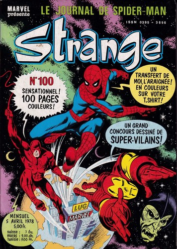 Strange 100 avril 1978 - n°,