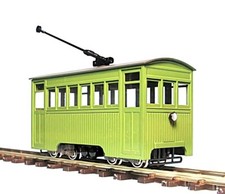HOn30/HOe Aru-Model Old Streetcar Brass Kit Narrow Gauge Tram Trolley H0e 009