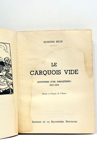 Bille carquois vide - bille, le