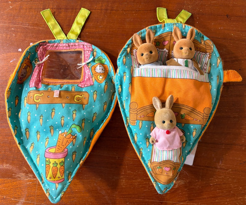 Vintage 1985 sylvanian carrot - sylvanian,