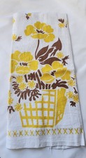 Vtg kitchen towel x13 - vtg, 28"x13.5"
