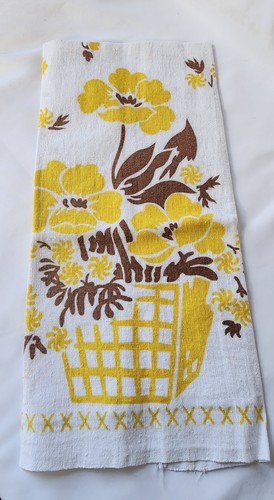 Vtg kitchen towel x13 - towel, 28"x13.5"