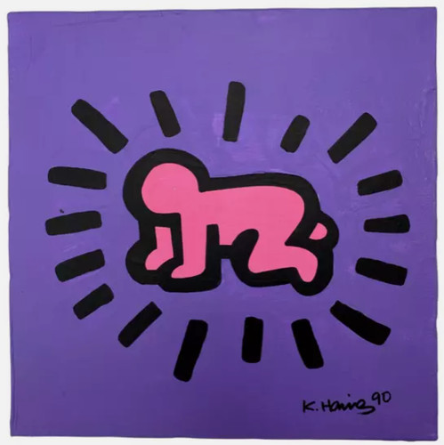 Keith haring graffiti art pop - keith,