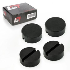 4x Adaptateur Cric de Véhicule Plates-Formes Caoutchouc Bloc Noix