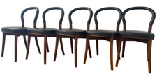 5 chaises Goteborg 501 de Cassina, design Erik Gunnar Asplund