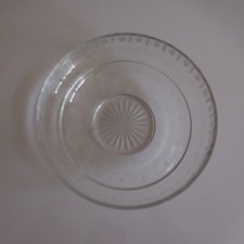 Coupe crystal glass bowl verre cristal 1920 1930 art déco PN France