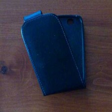 Coque étui téléphone portable noir.W20