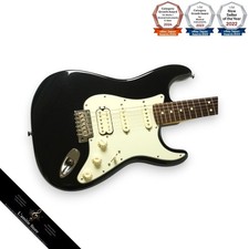 Guitare électrique Fender American Deluxe Stratocaster Plus HSS Mystic Black