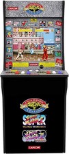 Arcade1Up Avec Réhausseur - Borne D'arcade 3 Jeux vidéos : Street Fighter II