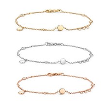 Bracelet Femme Or Blanc/Rose