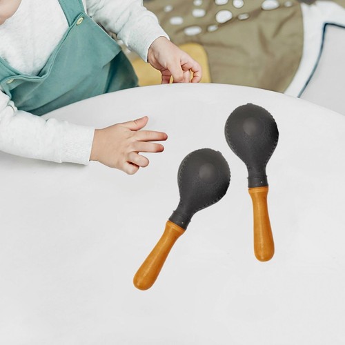 2pcs wooden maracas - 2pcs,