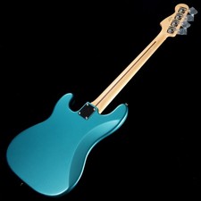 Fender Hybrid II Precision Bass Satin Ocean Turquoise Metallic Matching Head Us