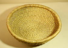 Panier tissé africain paille