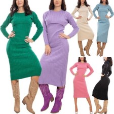 Robe Pull Femme Ensemble