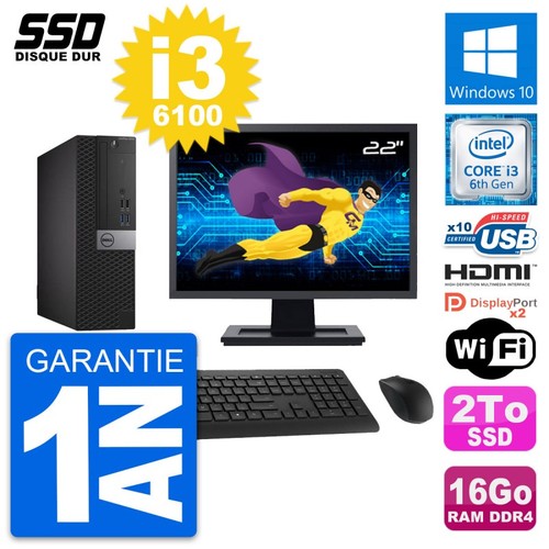 Dell 5050 sff ecran - sff, 22"