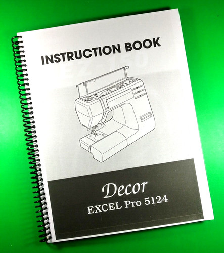 Owners manual for janome decor - owners,