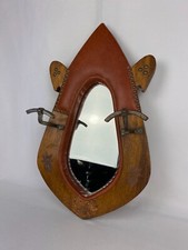 Sublime Miroir ancien en bois