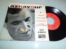 CHARLES AZNAVOUR  45 Tours EP