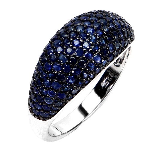 925 bague argent - 925, saphir
