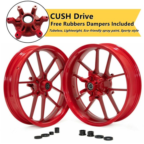 Jantes roues avant - 17",
