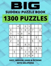 Big Sudoku Puzzle Book  1300