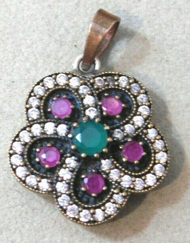 Collier pendentif lustre - collier, en