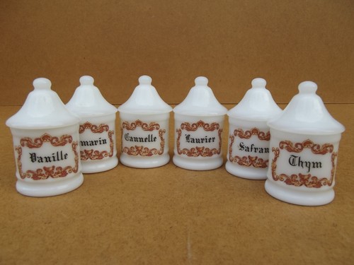 Petit pots épices verre - pots, à