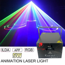 20KPPS 5W Rgb Laser Lighting