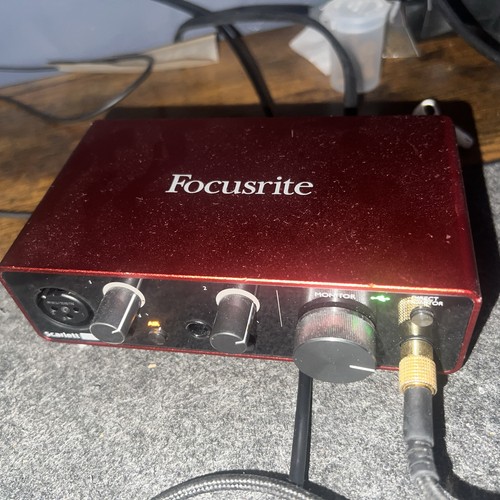 Carte son focusrite - son,