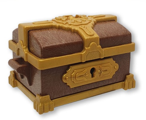 Playmobil coffre marron - coffre,