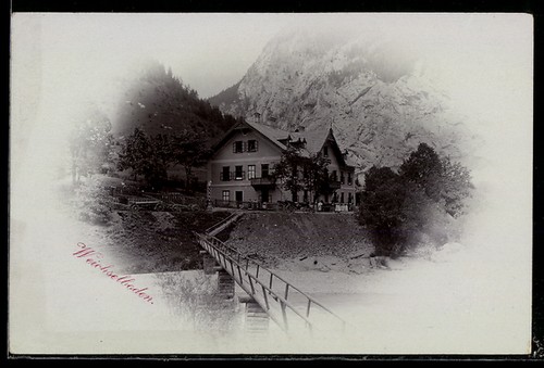 Carte postale schiestlhaus - postale,