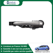 ?? POIGNEE EXTERIEURE PORTE AVANT GAUCHE RENAULT CLIO ➤806070046R ♻️