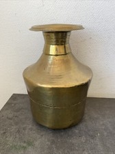 Ancien Vase Pot En Laiton