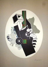 Alain Le Yaouanc lithographie