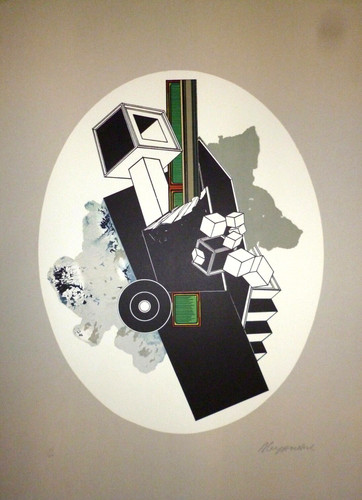 Alain yaouanc lithographie - alain,