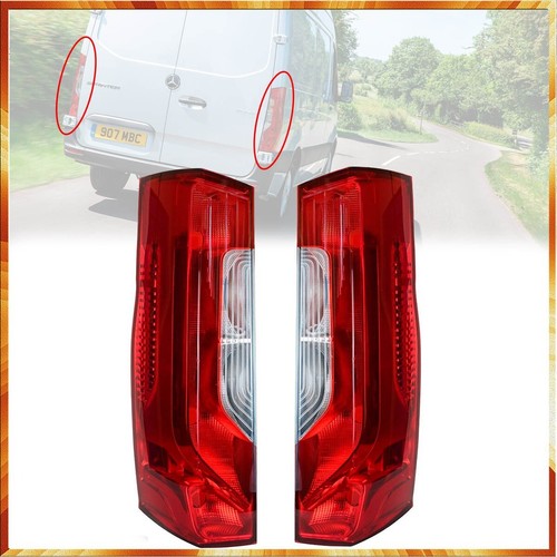 Feu arrière pour lampe - 2x,