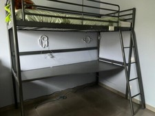 Lit avec bureau - ikea., tres