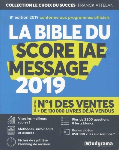 Bible score iae message - la, du