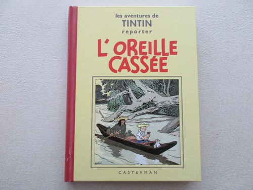 Tintin oreille cassee - tintin, l'oreille