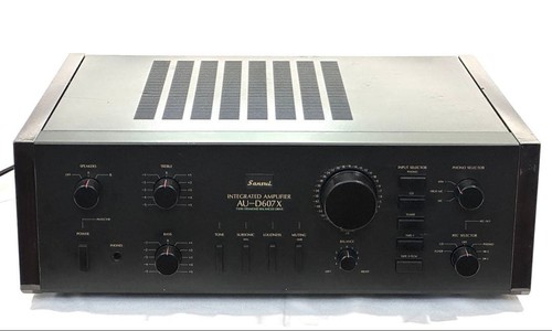 Sansui d607x integrated - sansui, au-d607x