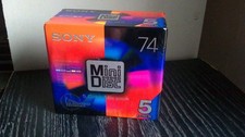 5 Minidisc Sony Color