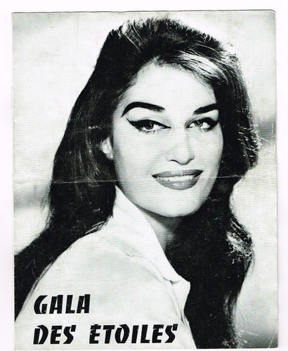 Dalida 1960 programme gala - 1960,