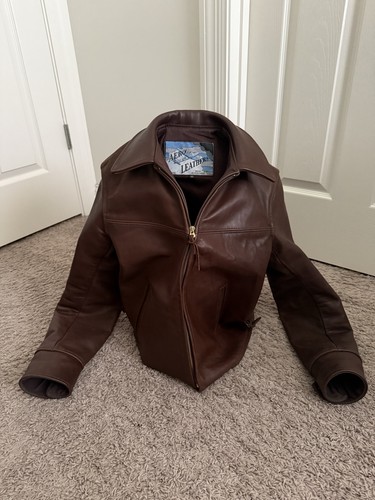 Aero leather jacket 1930s - leather, jacket.