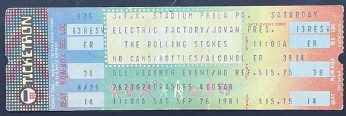 Rolling stones 1981 tour - stones,