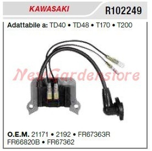 Bobine allumage kawasaki - bobine, d'allumage