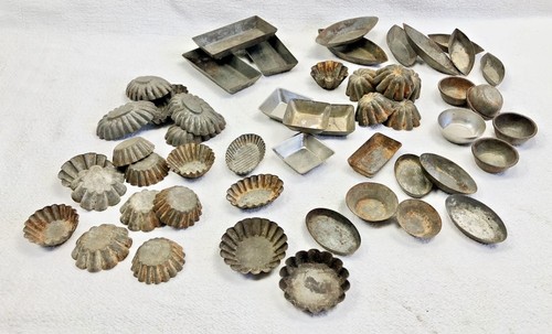 Lot anciens petits moules - anciens,