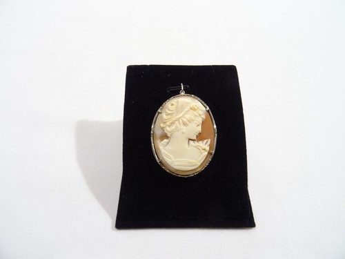 Ancien bijou pendentif camee - bijou,