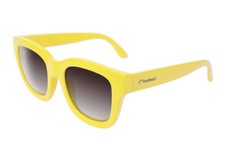 LOUBSOL CLOE - LUNETTES DE SOLEIL FEMME JAUNE/FUMÉ - Style Vintage 