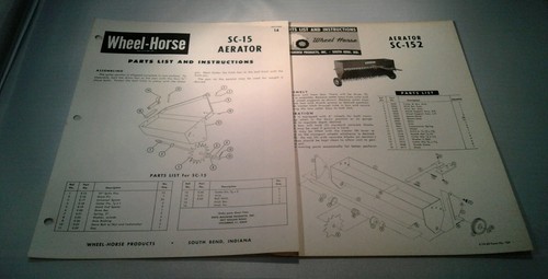 Original wheel horse - original, aerator