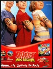 Publicite pub ad asterix - /,